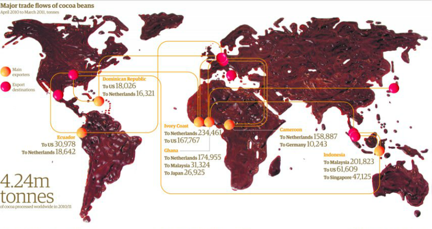 choc map