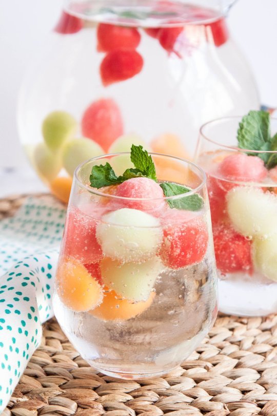 melon-ball-ice-cubes