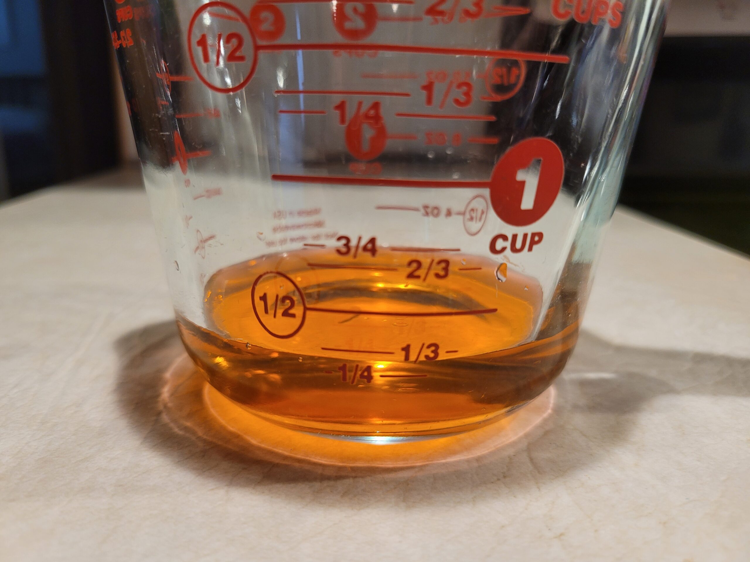 60 ml of liquid is 1/3 a cup, the most amount of blood lost during your cycle